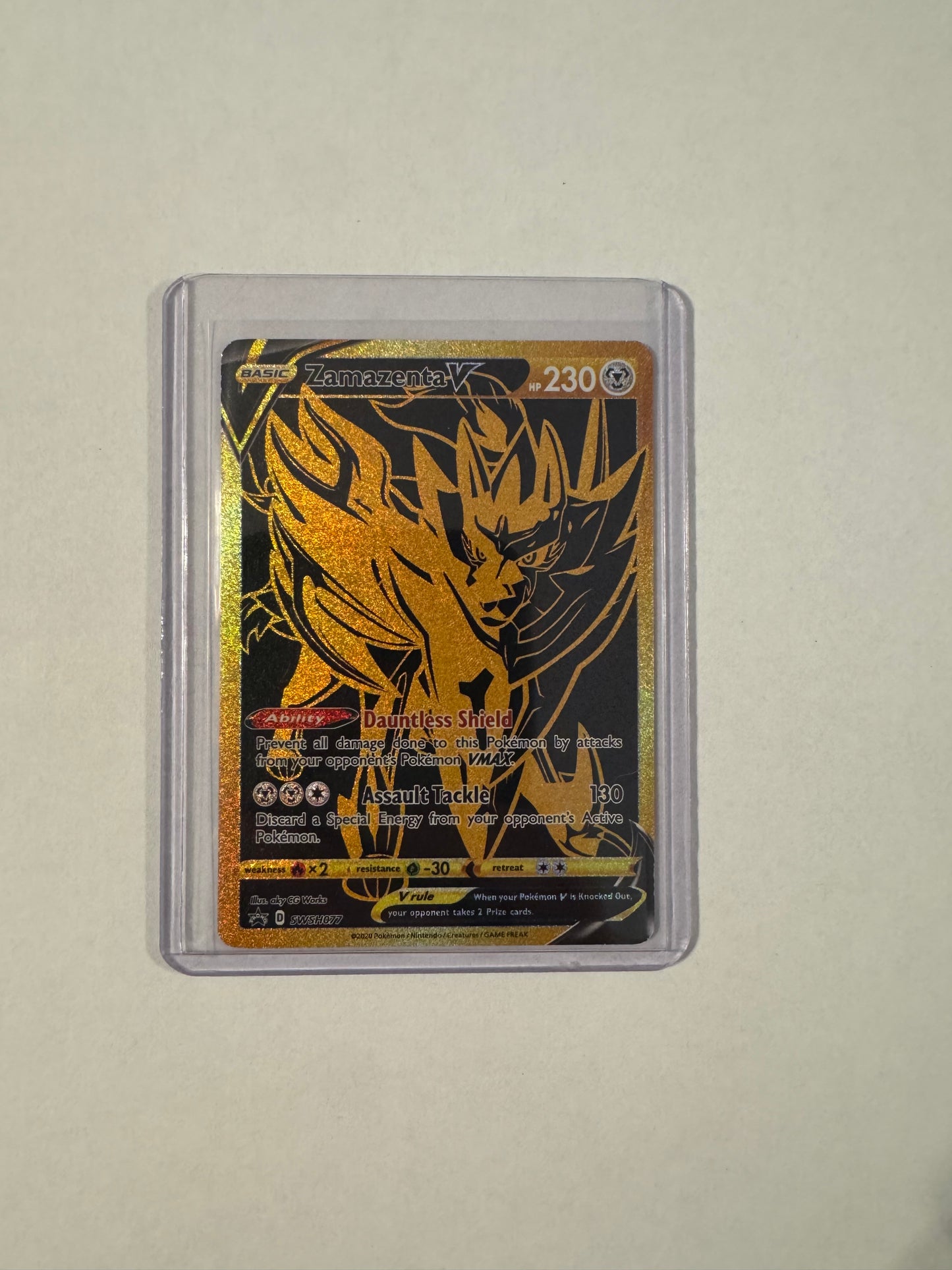Zamazenta V - SWSH077 - 🇺🇸 Sword & Shield Promo