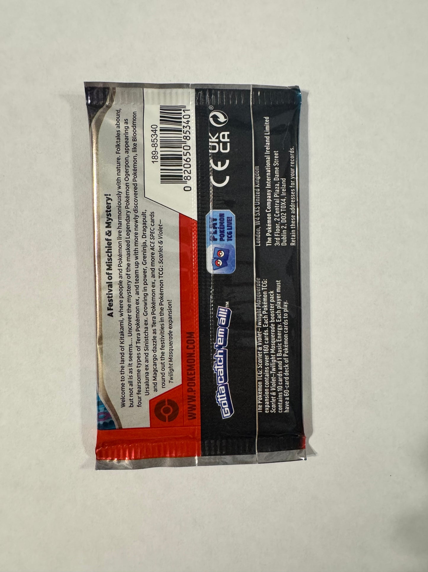 Twilight Masquerade Booster Pack - SV06: Twilight Masquerade