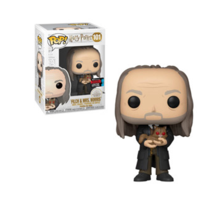 Filch & Mrs. Norris Funko Pop (2019 Fall Convention Limited Edition)