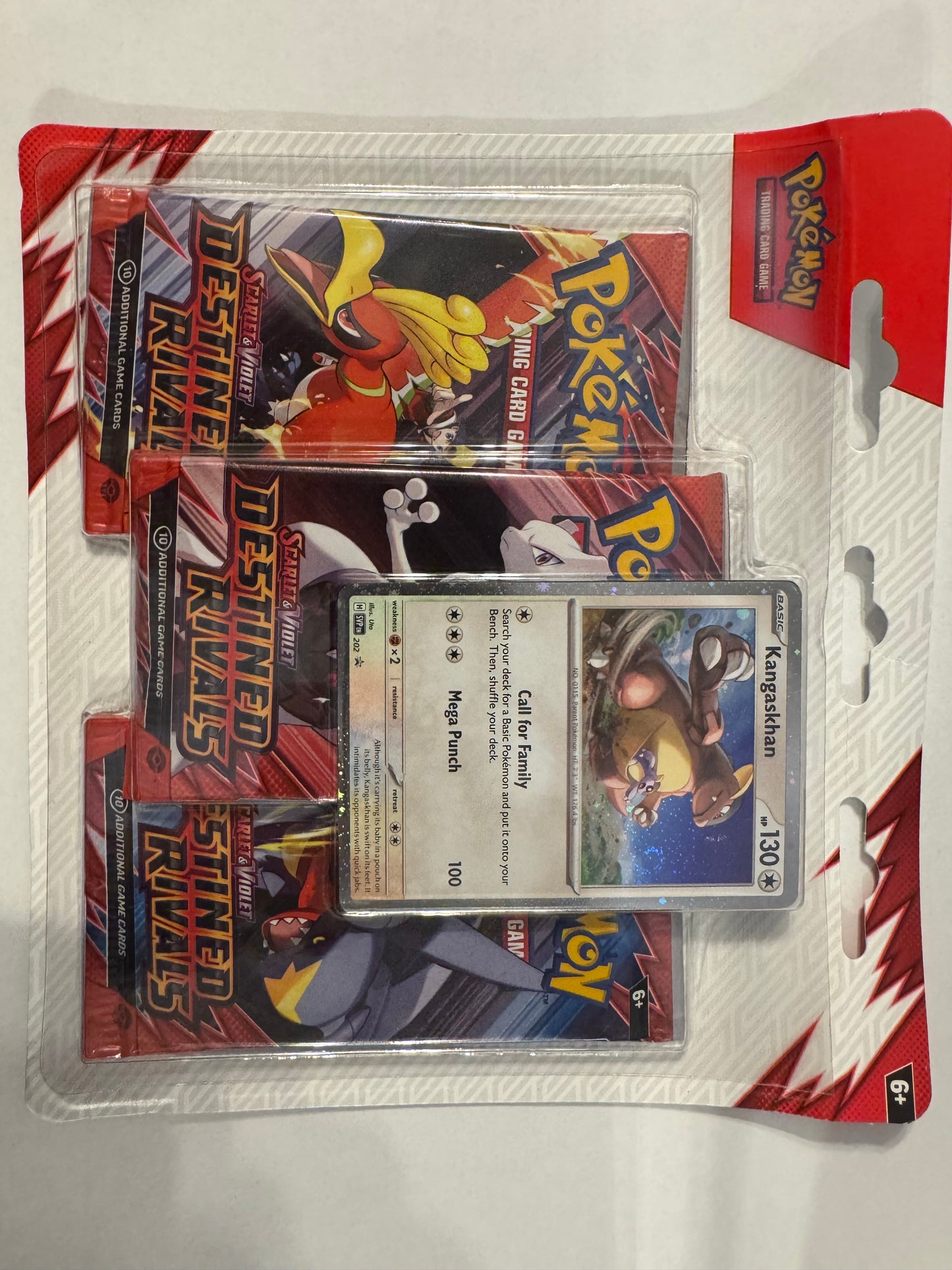 Pokemon TCG Scarlet & Violet Destined Rivals 3 Blister Pack (Receive one at Random)