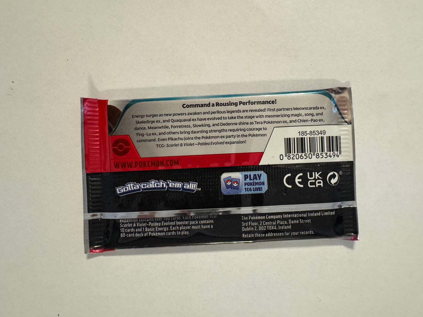 Scarlet & Violet Booster Pack - SV01: Scarlet & Violet Base Set