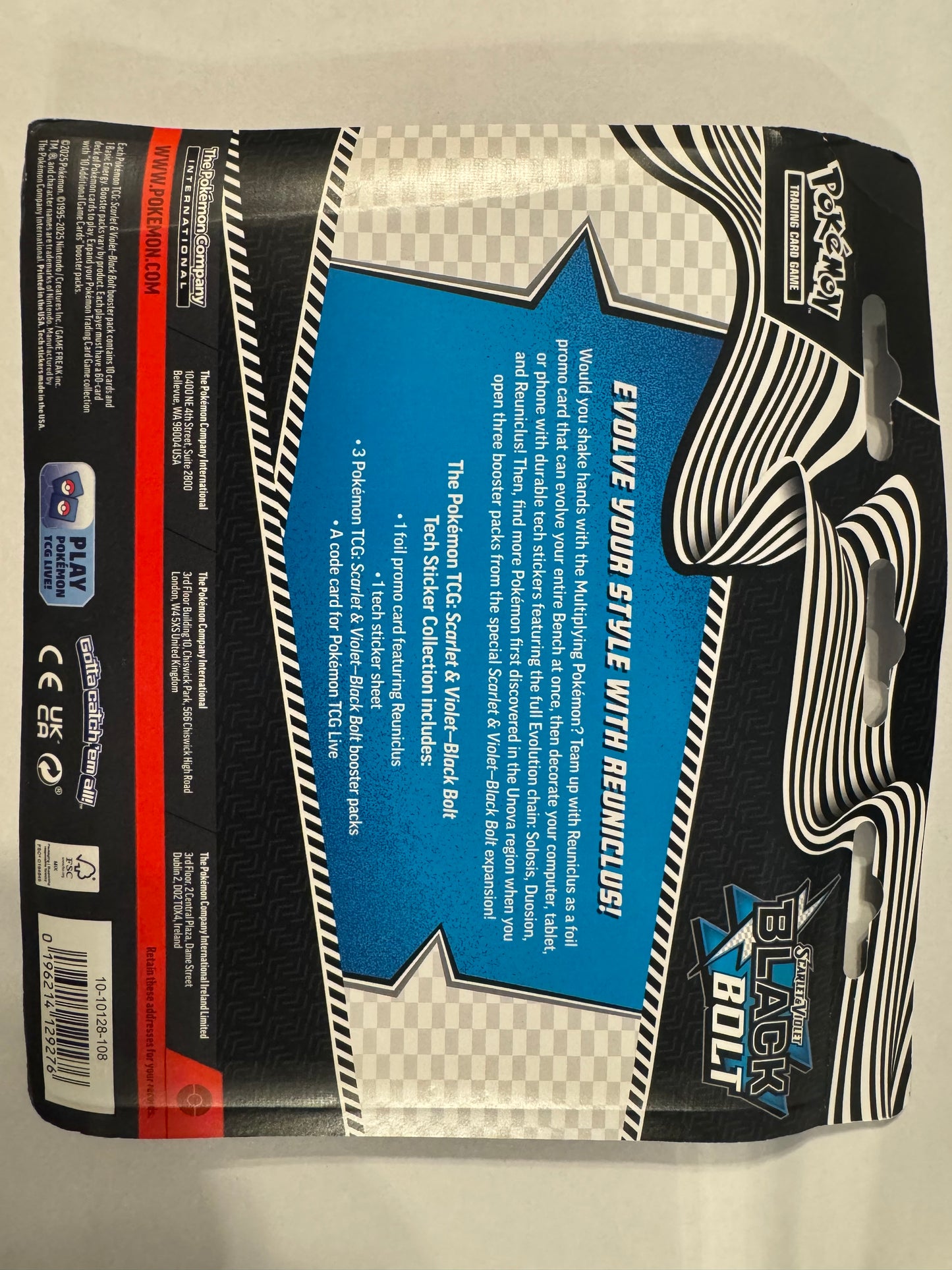 Black Bolt Tech Sticker Collection - SV: Black Bolt