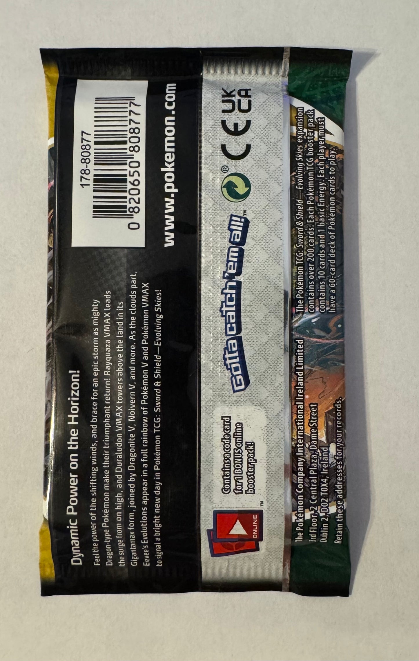 Evolving Skies Booster Pack - SWSH07: Evolving Skies