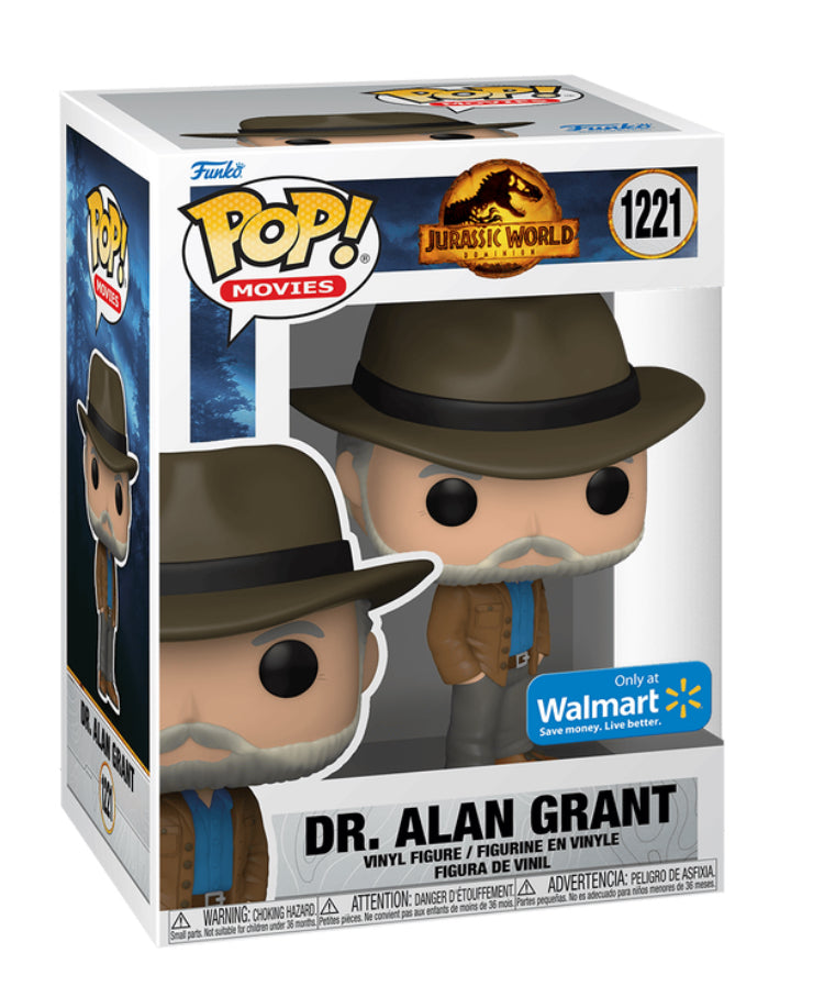 Dr. Alan Grant Funko Pop (Walmart exclusive)