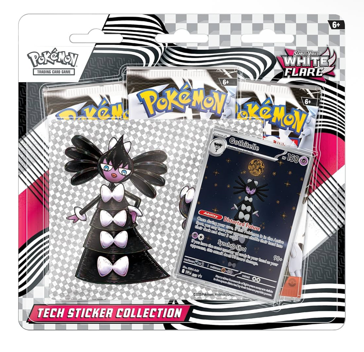 White Flare Tech Sticker Collection - SV: White Flare
