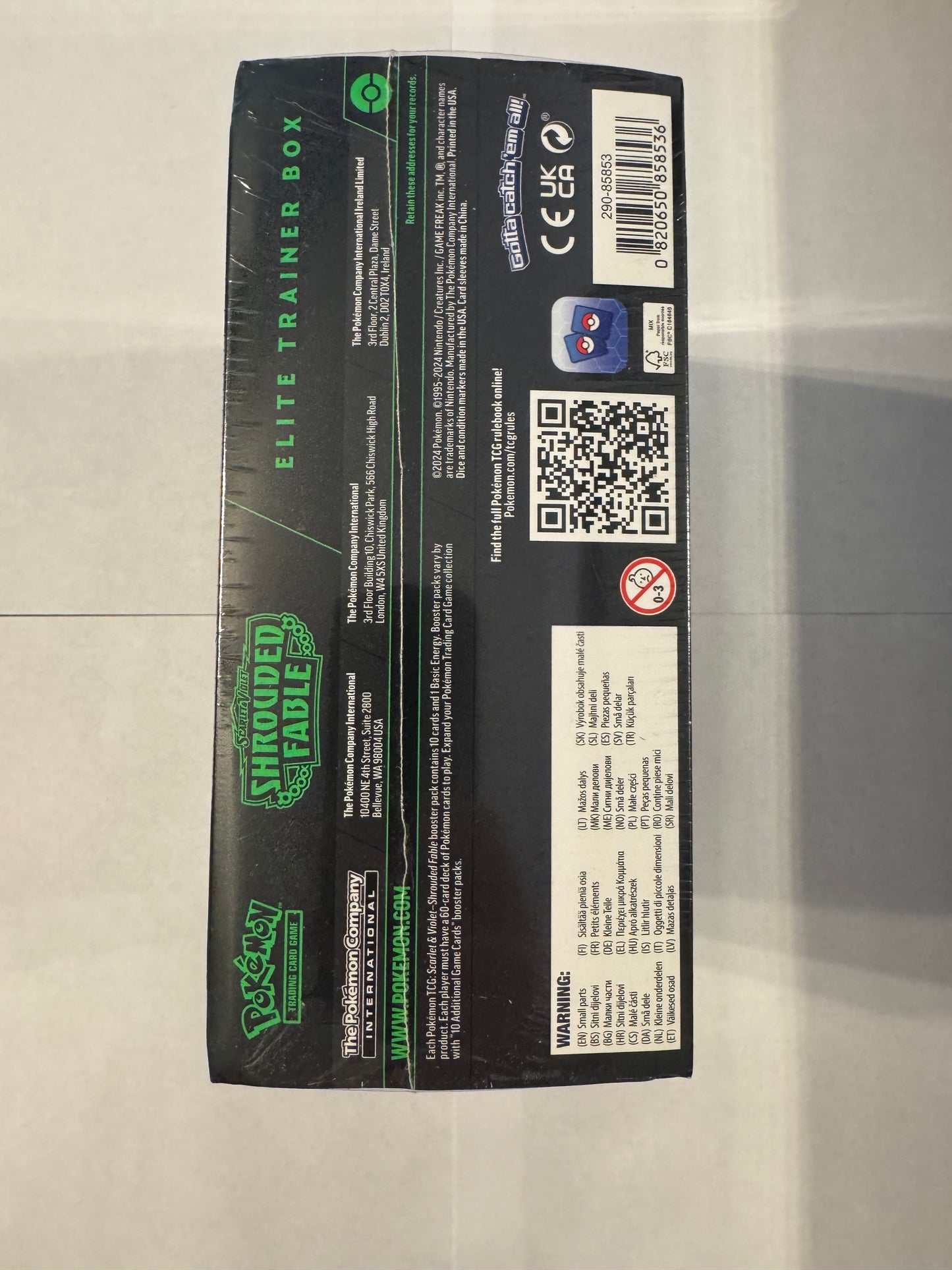 Shrouded Fable Elite Trainer Box