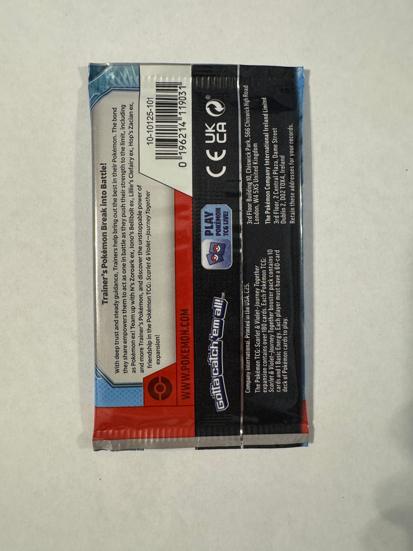 Journey Together Booster Pack - SV09: Journey Together