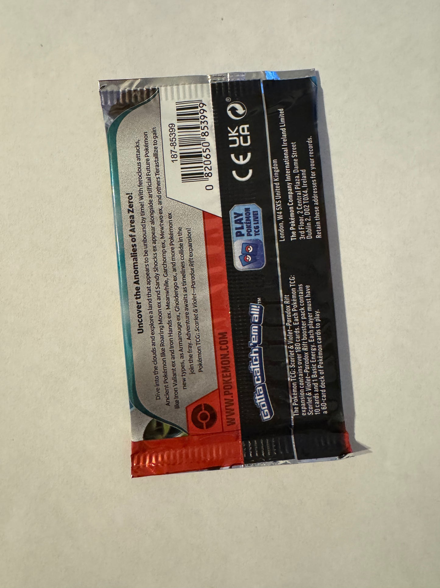 Paradox Rift Booster Pack - SV04: Paradox Rift