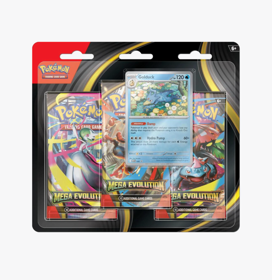 Mega Evolution 3 Pack Blister - ME01: Mega Evolution