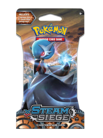 XY Steam Siege Sleeved Booster Pack