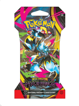 Pitch Black Sleeved Booster Pack