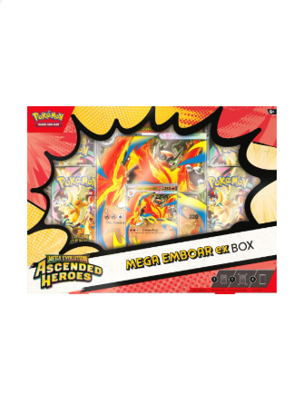 Ascended Heroes Mega Emboar ex Box