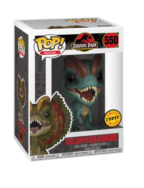 Dilophosaurus Funko Pop (Limited Chase Edition)