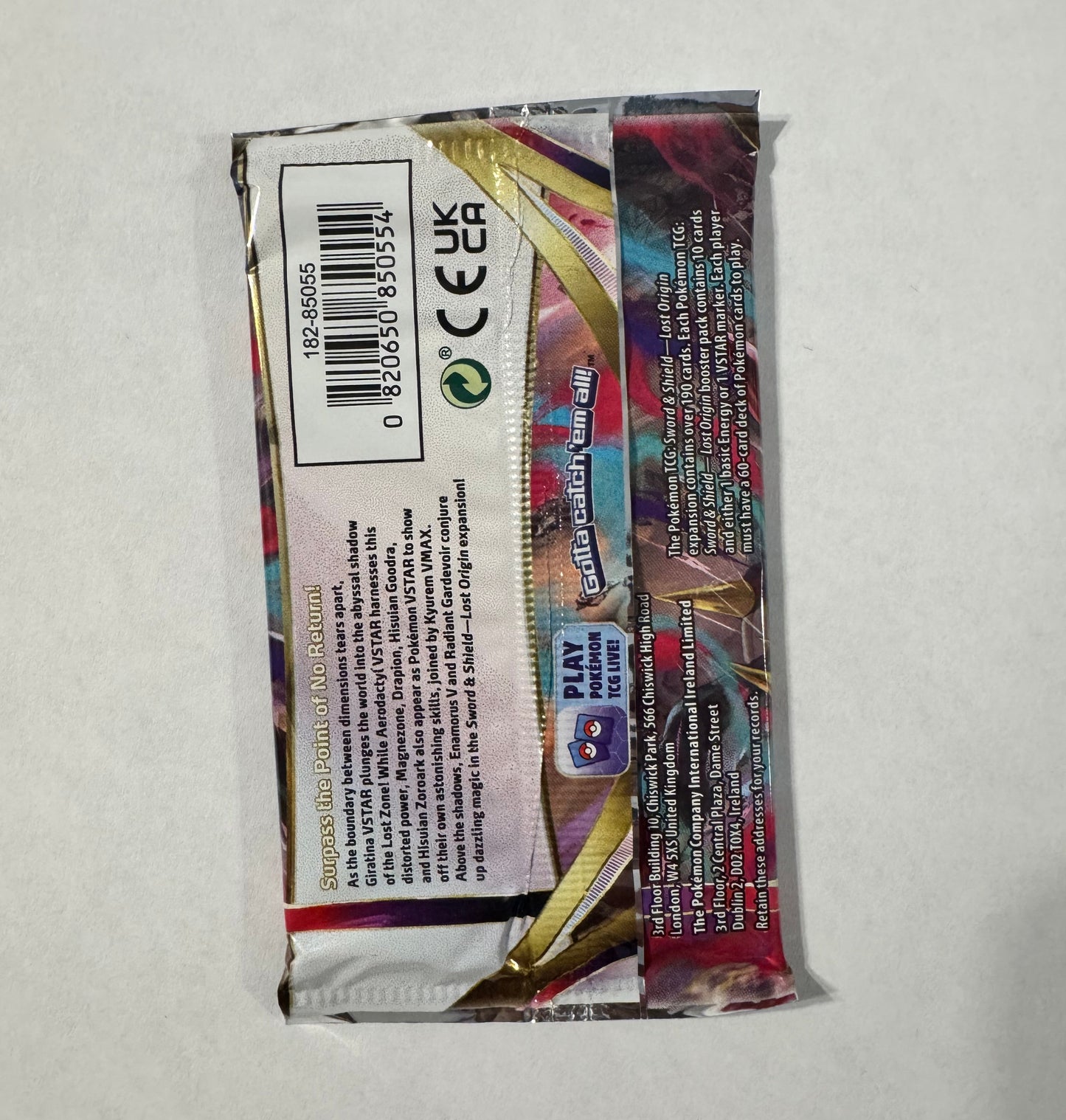 Lost Origin Booster Pack - SWSH11: Lost Origin