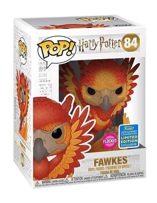 Fawkes Funko Pop (Flocked) (2019 Summer Convention Limited Edition)