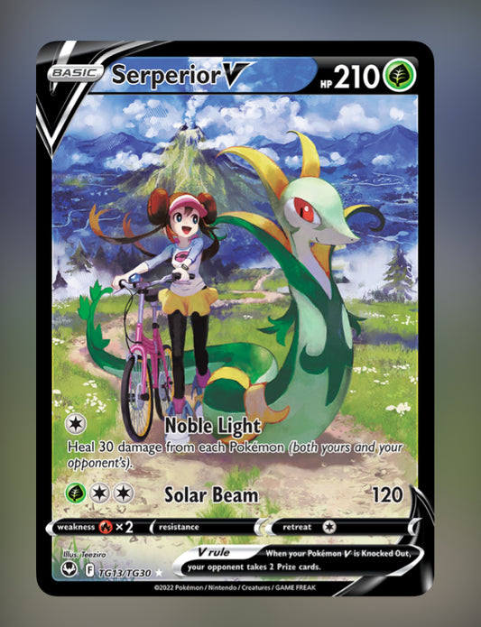 Serperior V - SWSH12: Silver Tempest Trainer Gallery