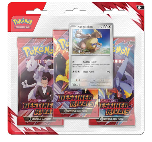 Pokemon TCG Scarlet & Violet Destined Rivals 3 Blister Pack (Receive one at Random)