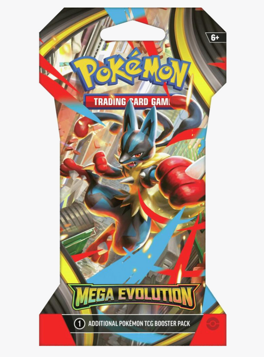 Mega Evolution Sleeved Booster Pack - ME01: Mega Evolution