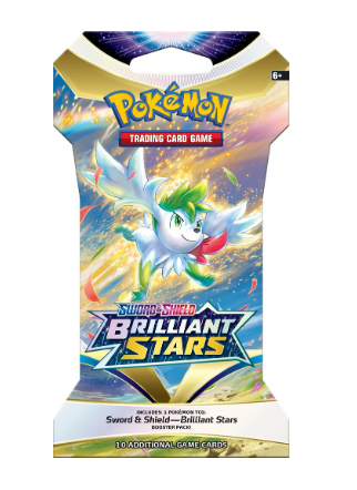Brilliant Stars Sleeved Booster Pack - SWSH09: Brilliant Stars