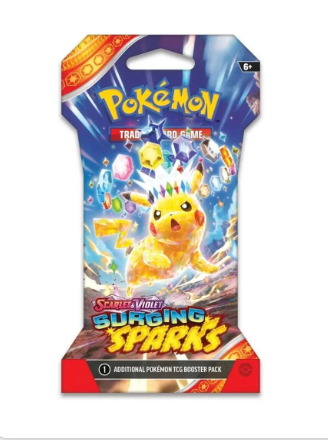 Surging Sparks Sleeved Booster Pack