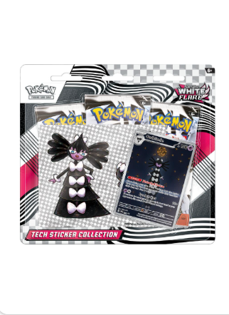 White Flare Tech Sticker Collection