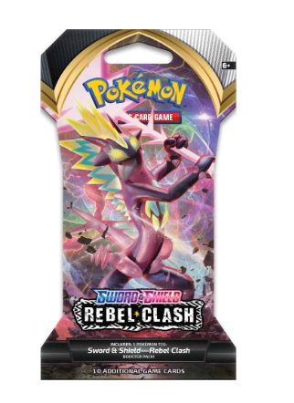 Rebel Clash Sleeved Booster Pack - SWSH02: Rebel Clash